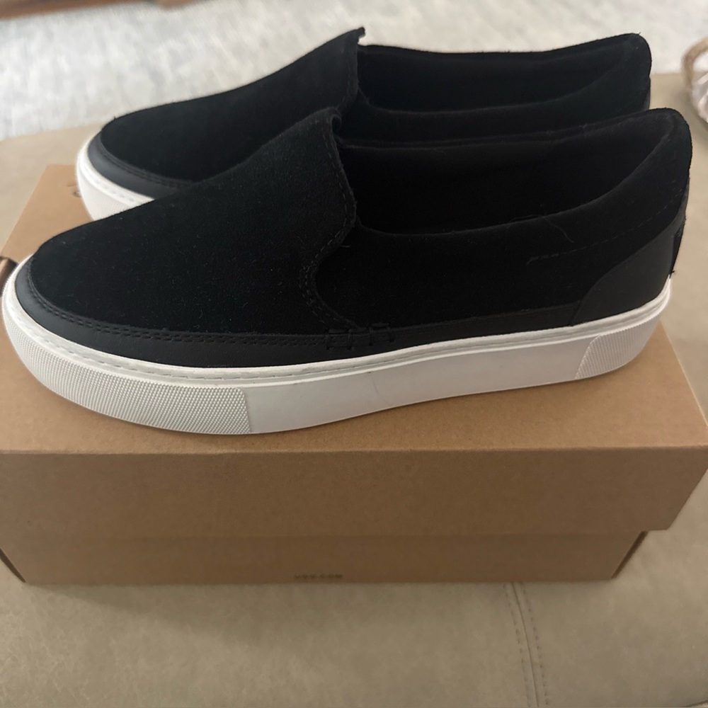 UGG Women’s Zillow Slip-On Black Suede New In Box - Size 6